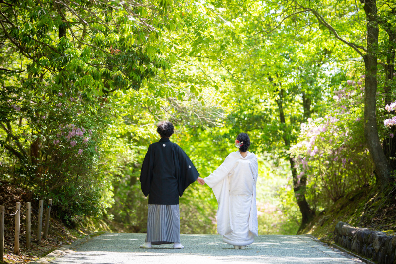 歩きながらのショット