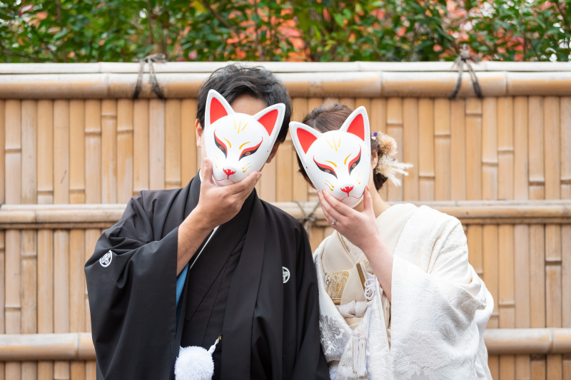 狐のお面