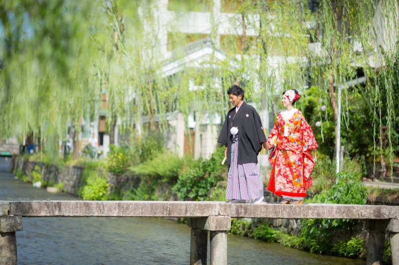 せせらぎの中で。