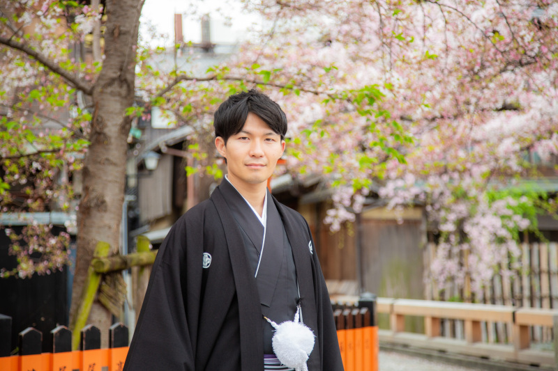 新郎様ソロショットも