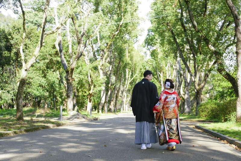 新緑の中をテクテク♪