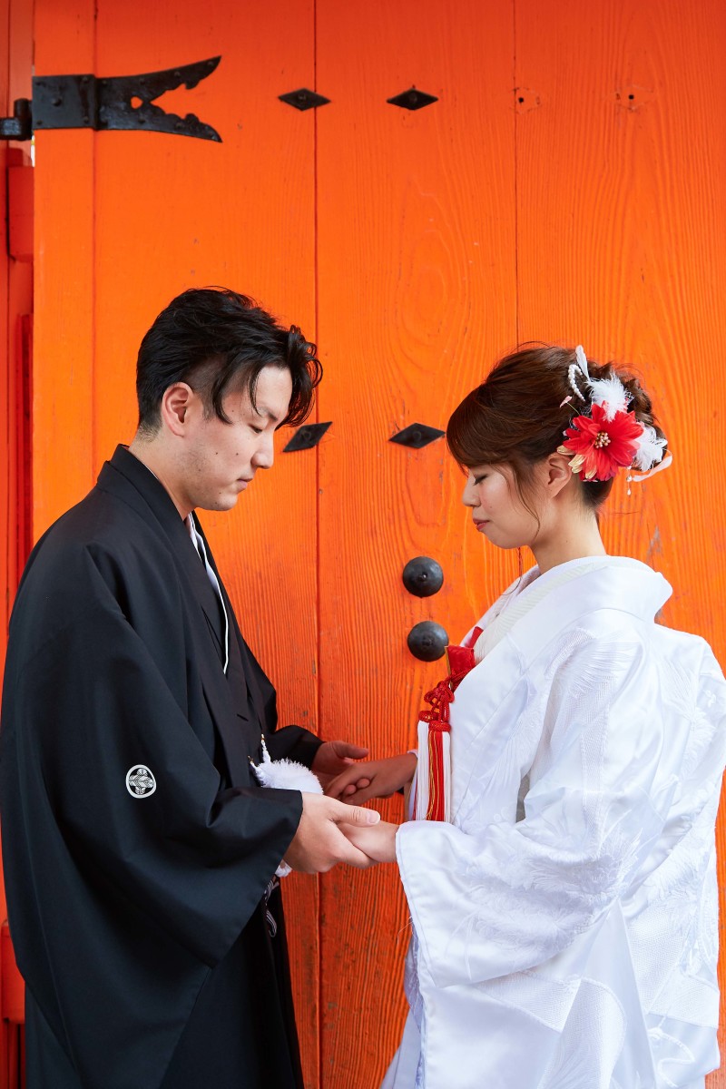 八坂庚申堂にて