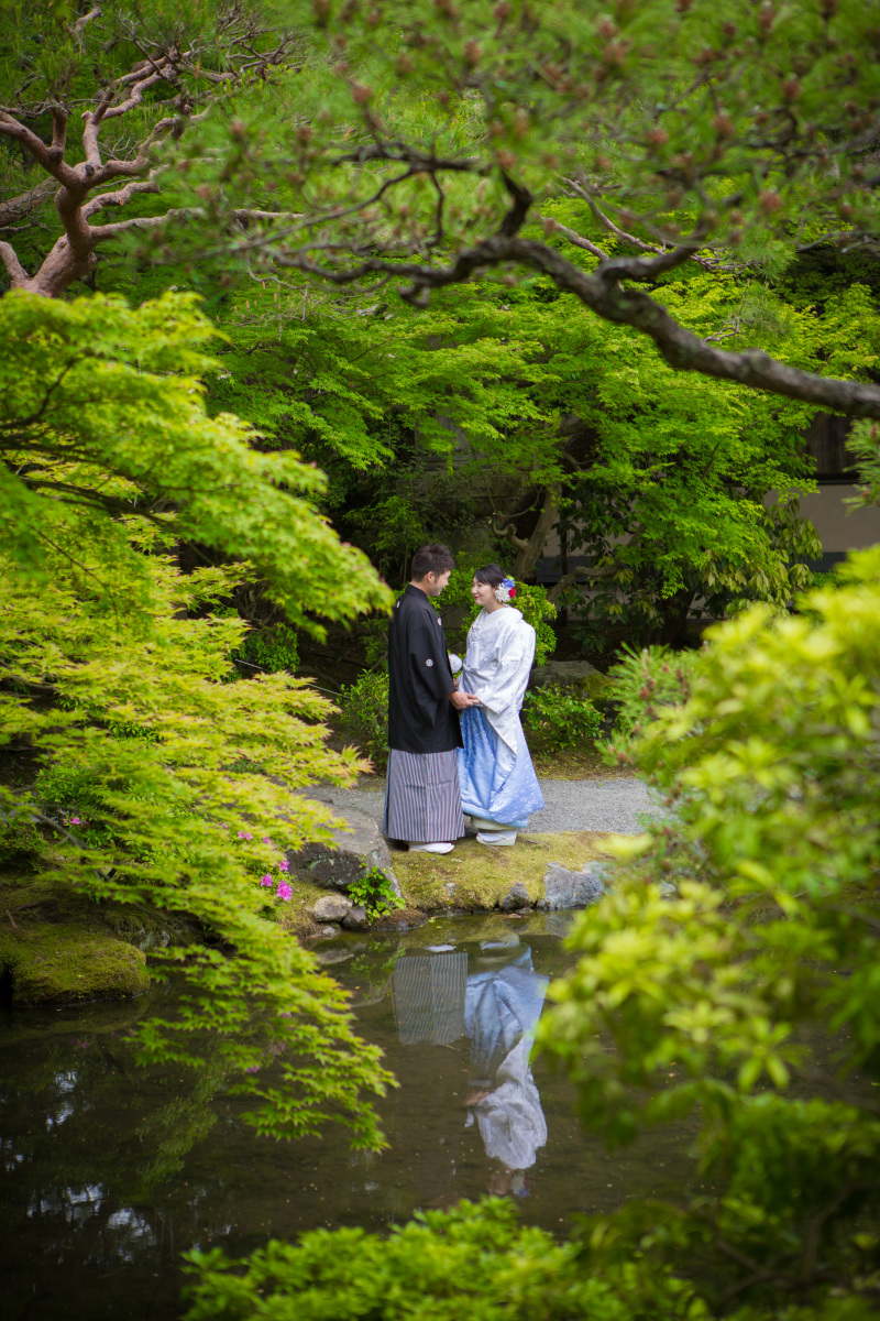 緑に囲まれて…