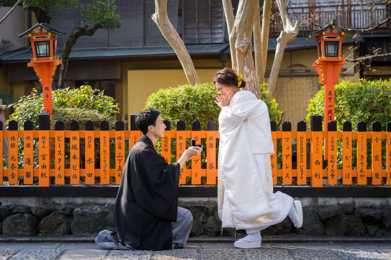 プロポーズ風ショット!