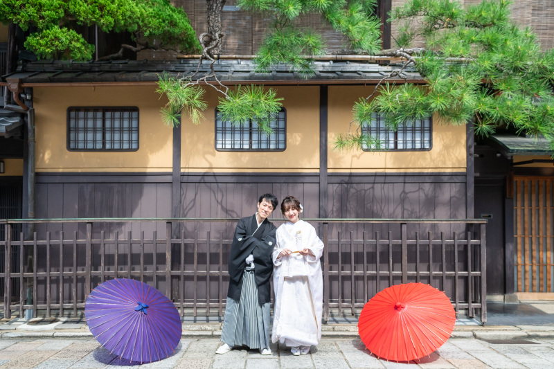 白無垢に羽織替え♪