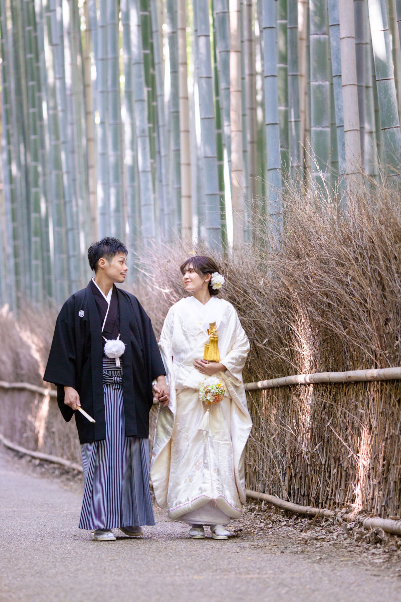 お話ししながら少し歩いているところも撮らせてね。