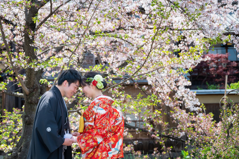 祇園での和装撮影