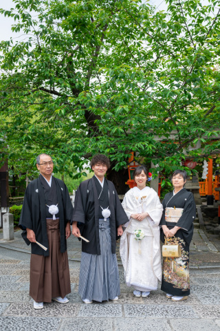 鮮やかな祇園で家族ロケーション