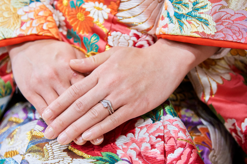 指輪ショット☆