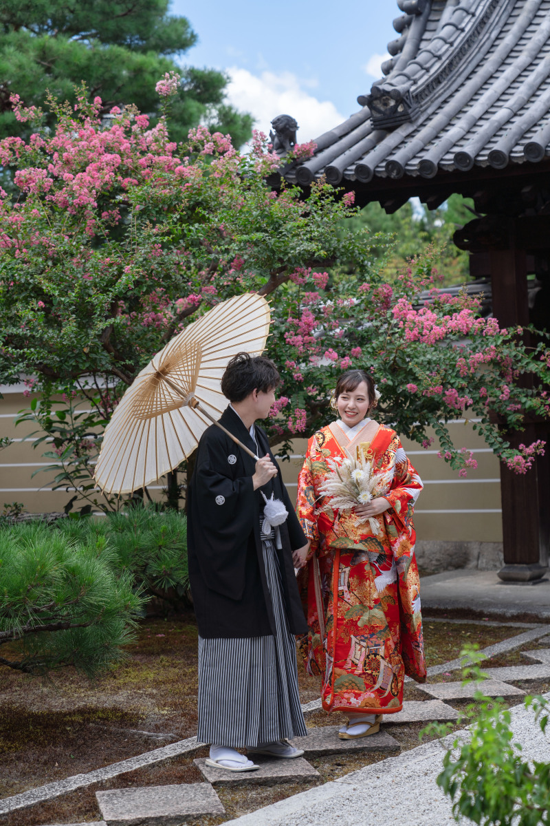 季節を感じるお庭のお花