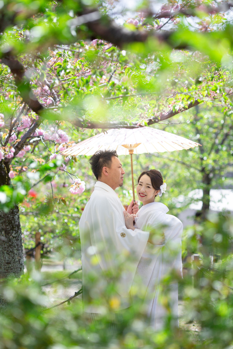 新婦様の美しい笑顔