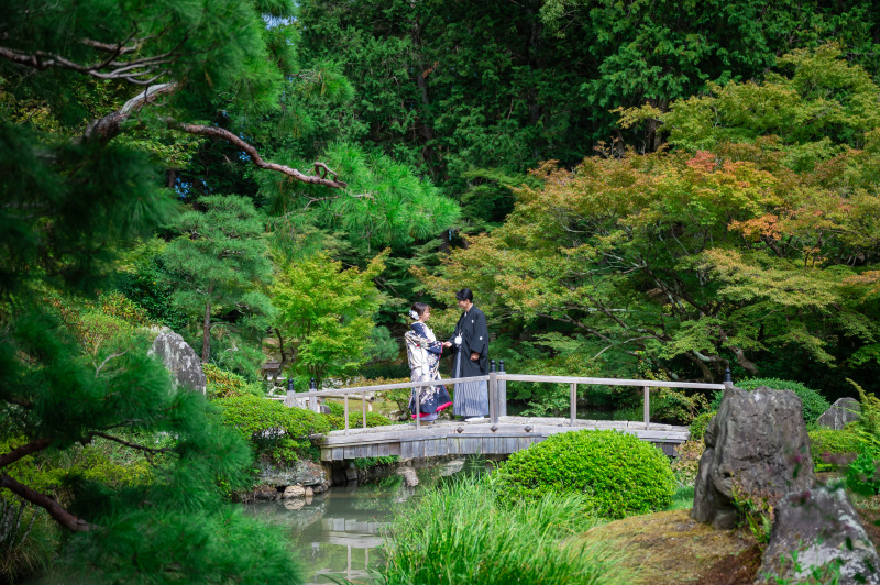 広いお庭でゆったりと