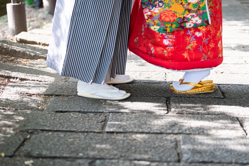 足元ショット❤