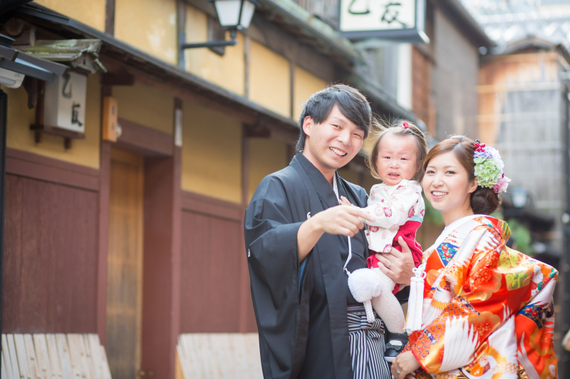 可愛いお子様と