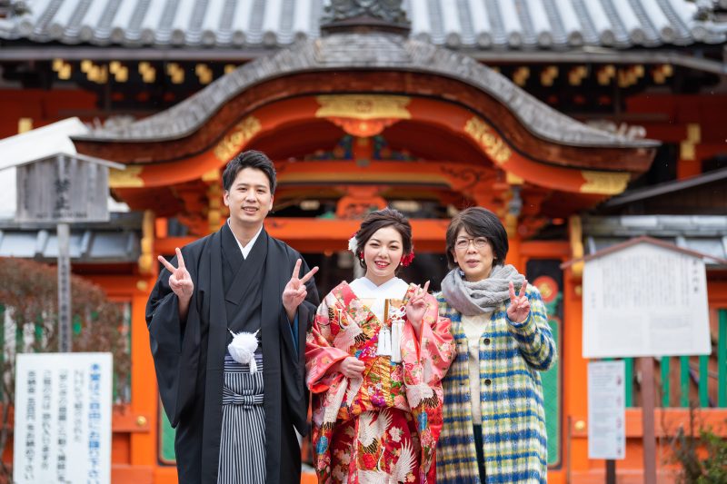 お母様もご一緒に