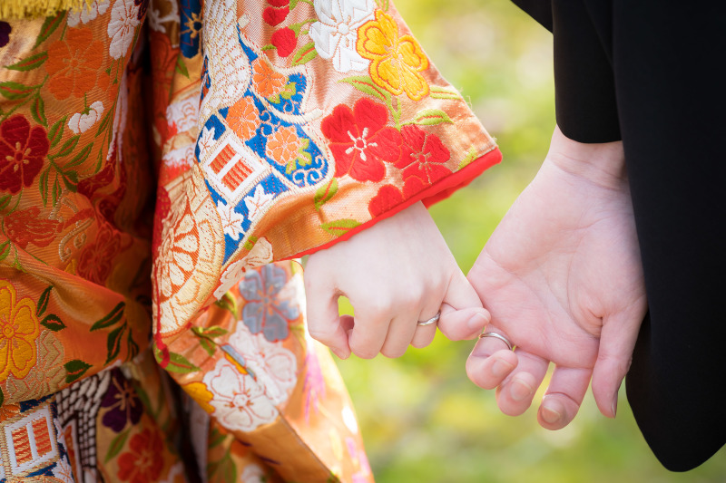 指輪ショット。