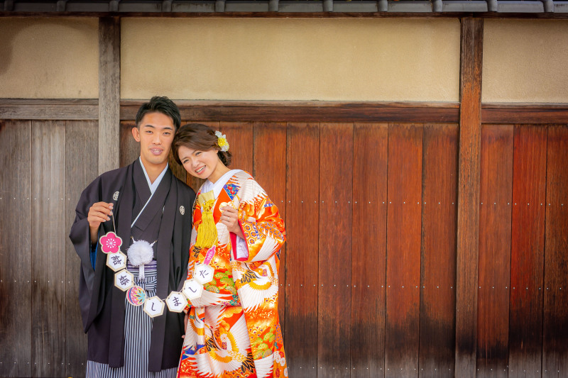 新婦様の寄り添い