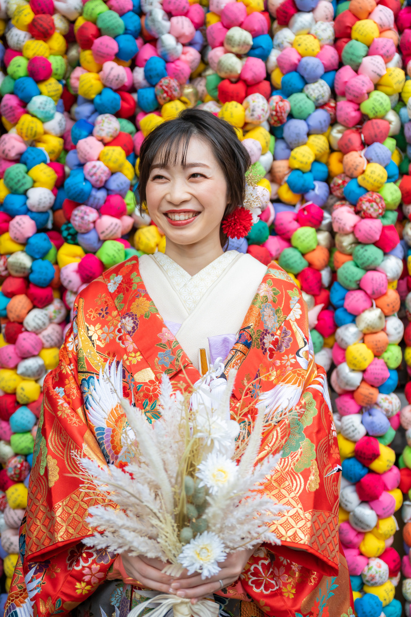 クラッチブーケはマストアイテム