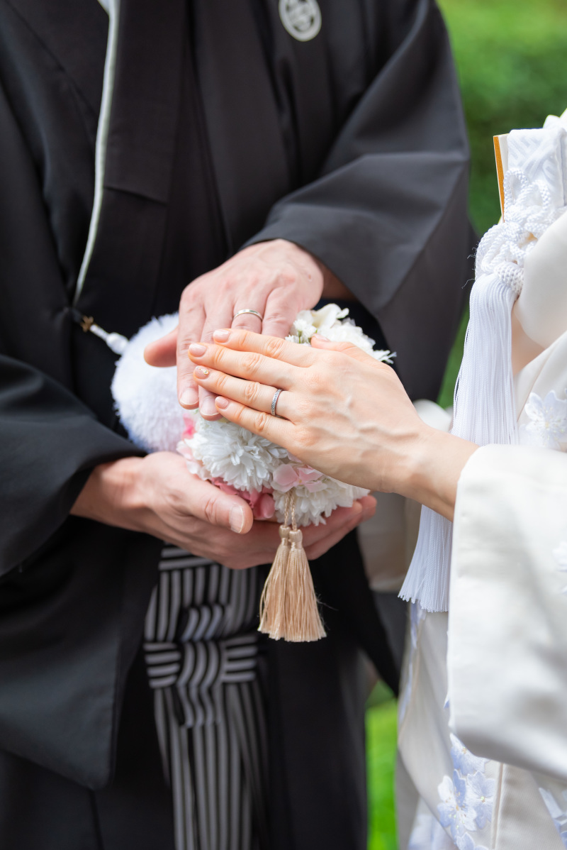 ブーケと一緒に❤