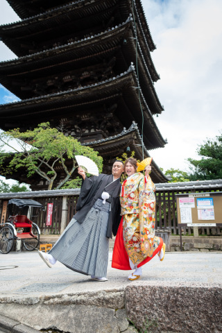 京都はやっぱり八坂の塔だね♪