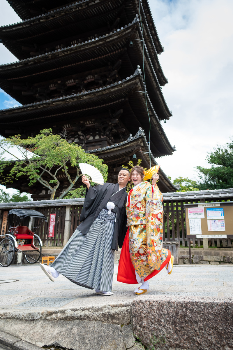 京都はやっぱり八坂の塔だね♪
