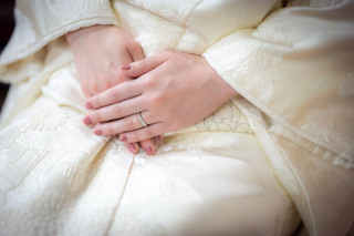 白無垢でロケ★