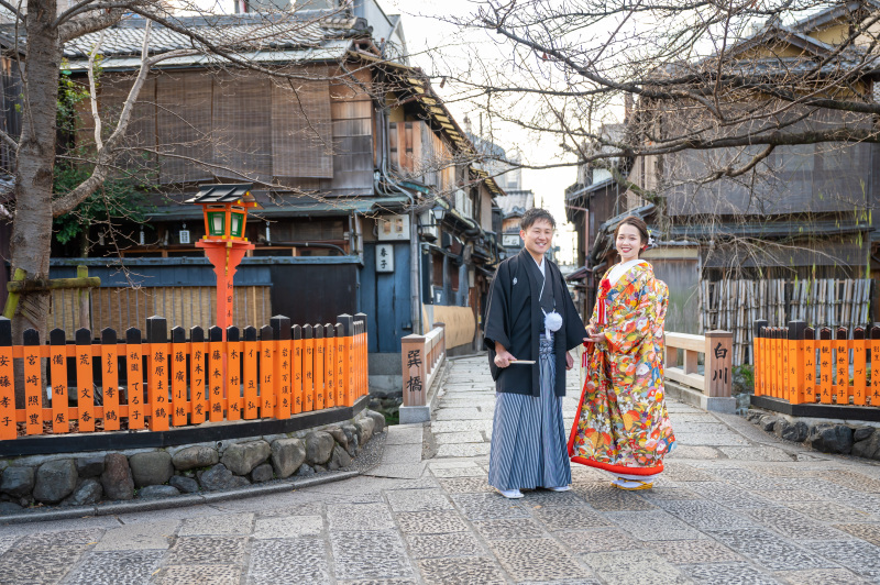 撮影地2ヶ所で違った雰囲気の写真が欲しいお二人