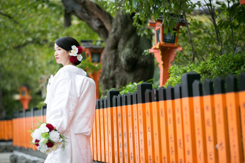 ご持参ブーケ。