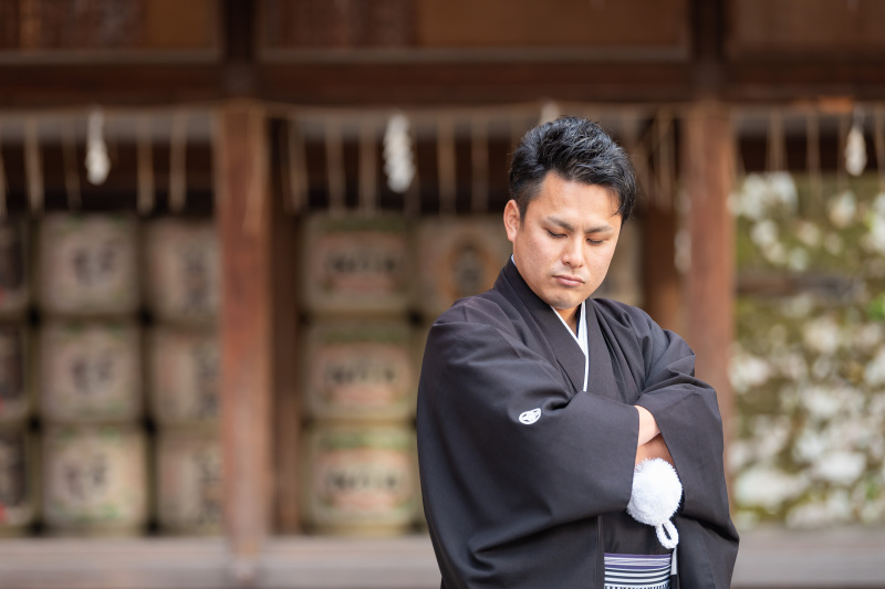 新郎様ソロショット