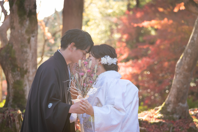 ブーケを使って