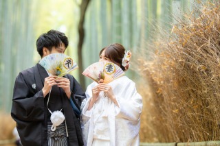 【嵐山&金戒光明寺】竹林と伝統的なお寺で