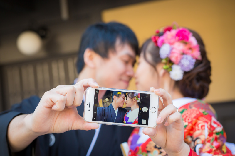 携帯も撮影小物に(#^.^#)