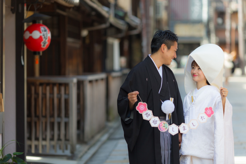 ガーランドを持って☆