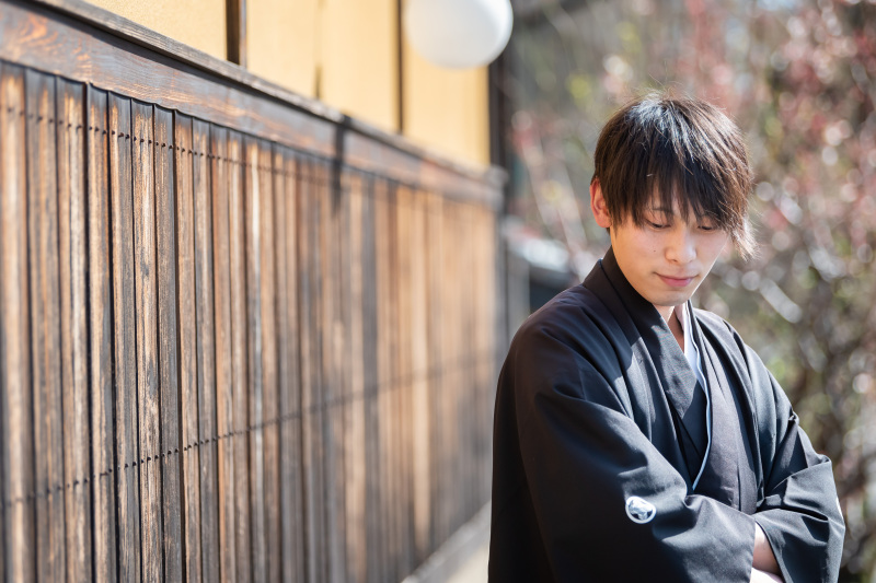 新郎様のソロショット