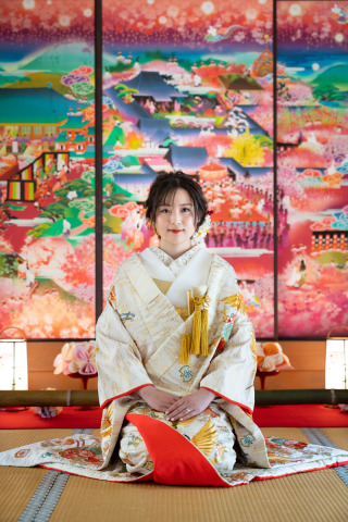 かわいいお着物で♪