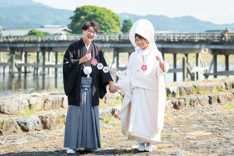 今度はガーランド持って