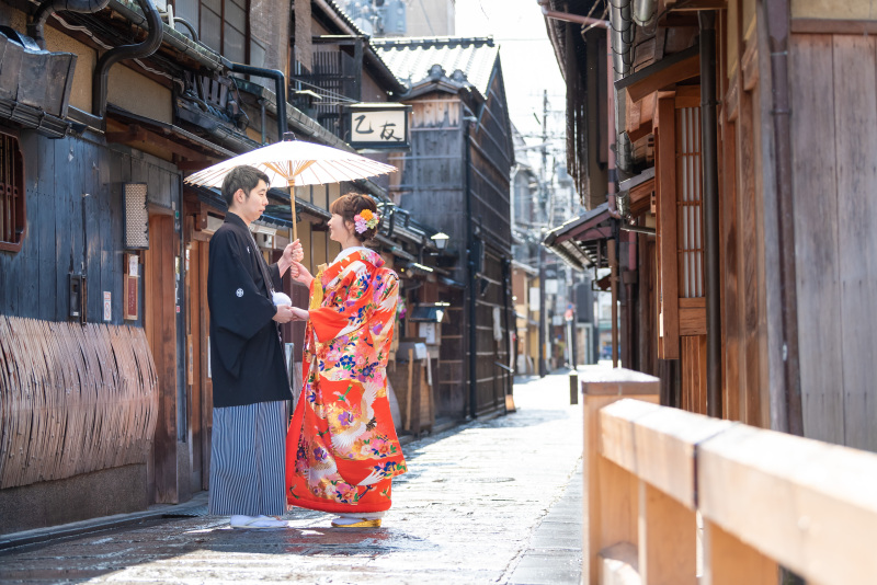 巽橋を渡って…