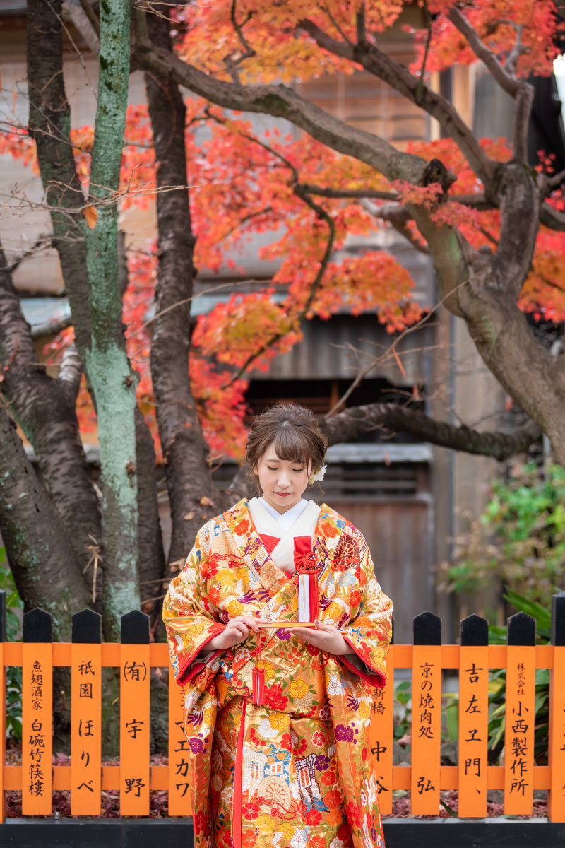 新婦ソロショット