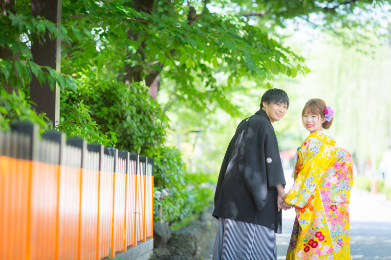 仲良く手をつないで♪