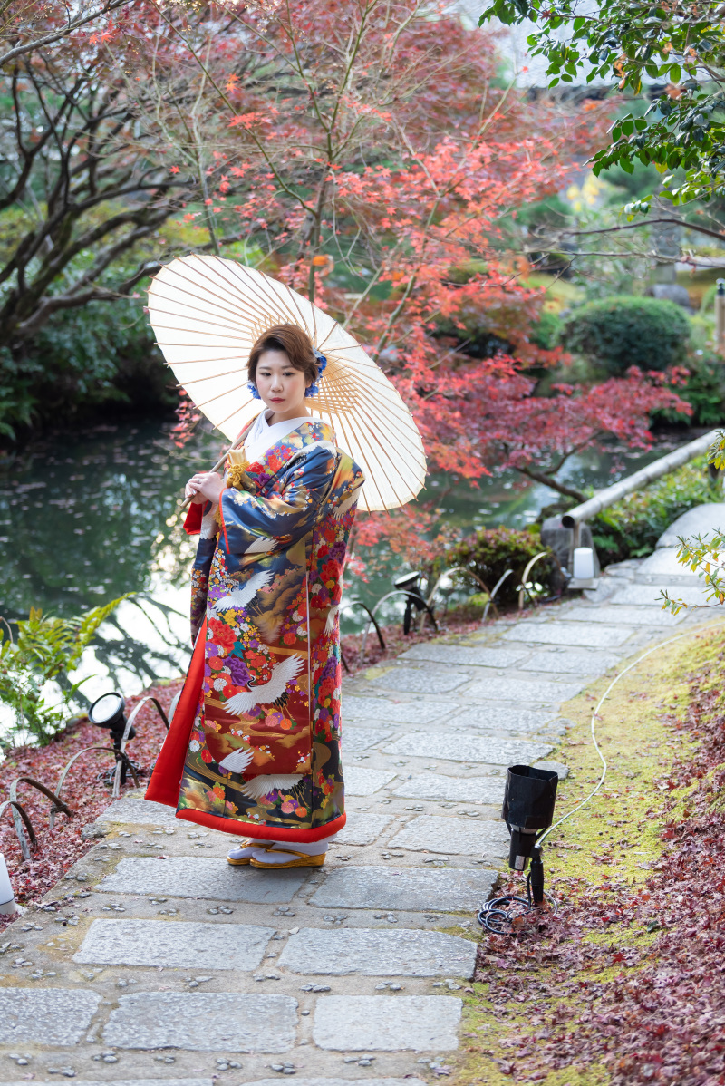 新婦様の立ち姿