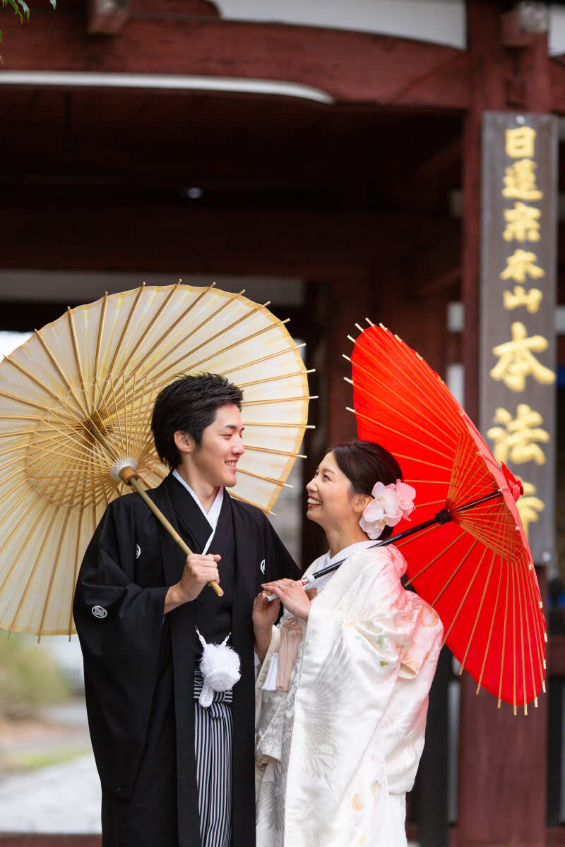 白無垢はしっとりと