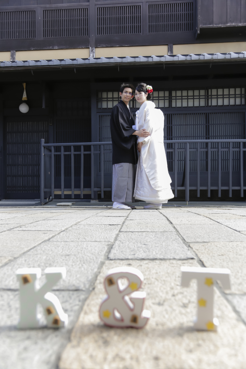 デコったイニシャル