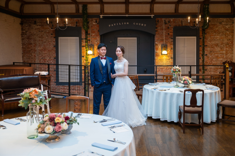 披露宴会場も素敵