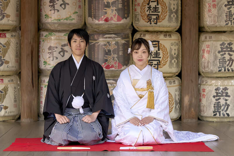 フォーマルなショットも