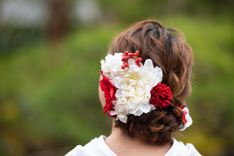 ヘアスタイル。