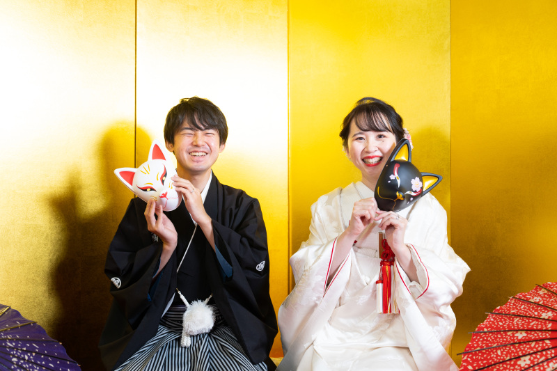 和室撮影の一コマ