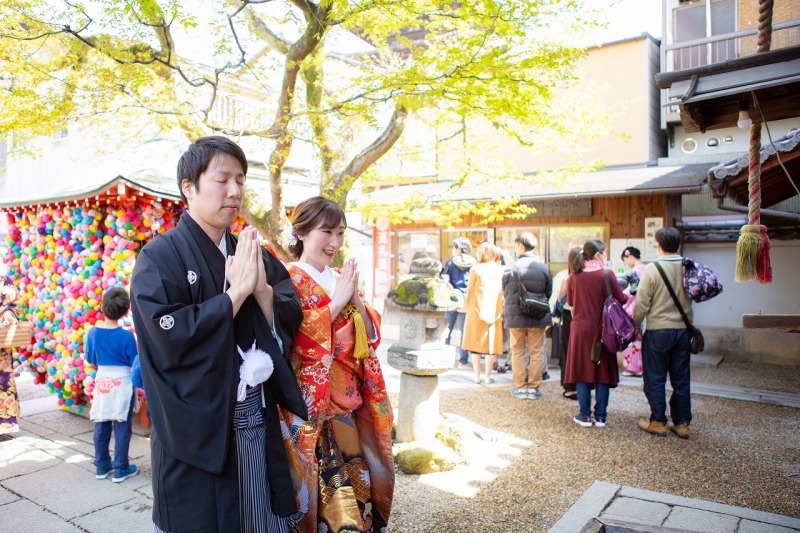 まずはお参りから♪