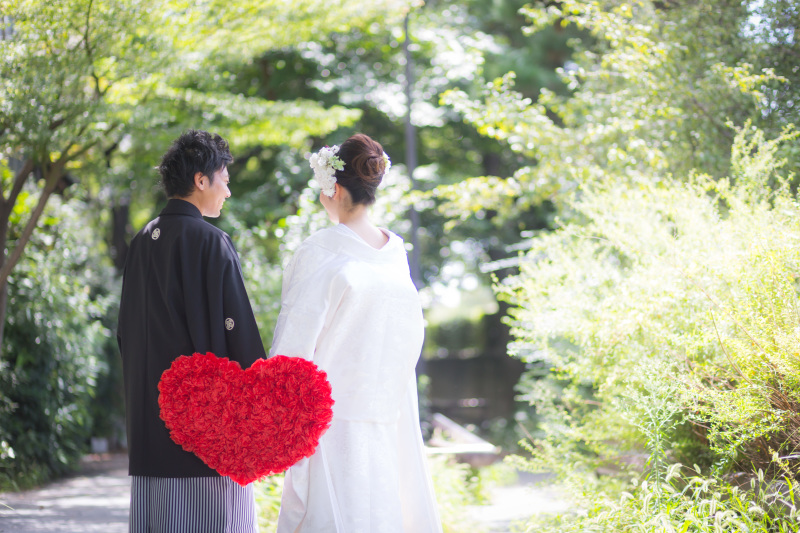 真っ赤なハートが♡