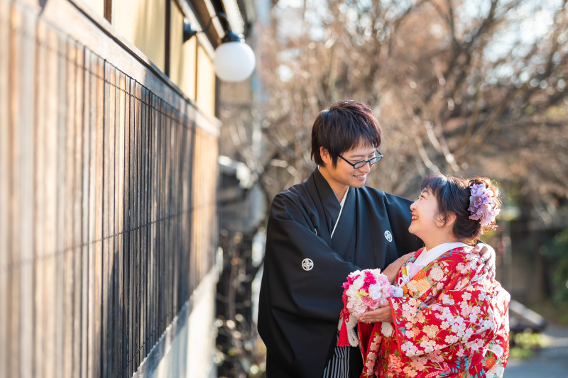 壁に移ったお二人