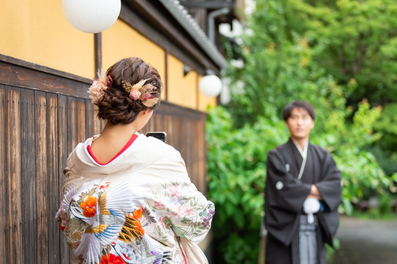 ご新婦様越しに♪